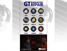 Tablet Screenshot of gtradiators.com